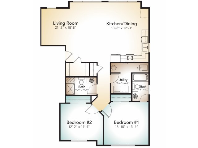 2 Bed / 2 Bath Apartment in South Bend IN | Aurum 2 Bed / 2 Bath Apartment in South Bend IN | Aurum