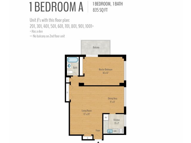 1 Bed / 1 Bath Apartment in Washington DC | The Savoy 1 Bed / 1 Bath Apartment in Washington DC | The Savoy