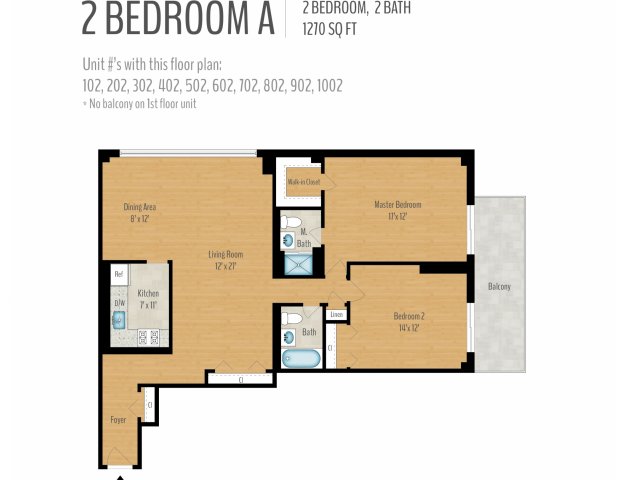2 Bed / 2 Bath Apartment in Washington DC | The Savoy 2 Bed / 2 Bath Apartment in Washington DC | The Savoy