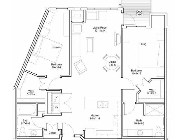 2 Bed / 2 Bath Apartment in Saint Anthony MN | Legends at Silver ... 2 Bed / 2 Bath Apartment in Saint Anthony MN | Legends at Silver ...