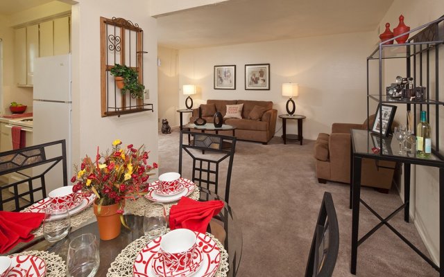 Living room of apartments in Tucson, AZ