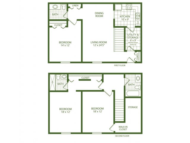 3 Bed / 2.5 Bath Apartment in Taylor MI | Park Place Apartments 3 Bed / 2.5 Bath Apartment in Taylor MI | Park Place Apartments