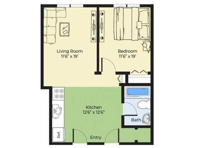 Floor Plans Price Of Our 1 2 Bedroom Apartments Princeton Crossing