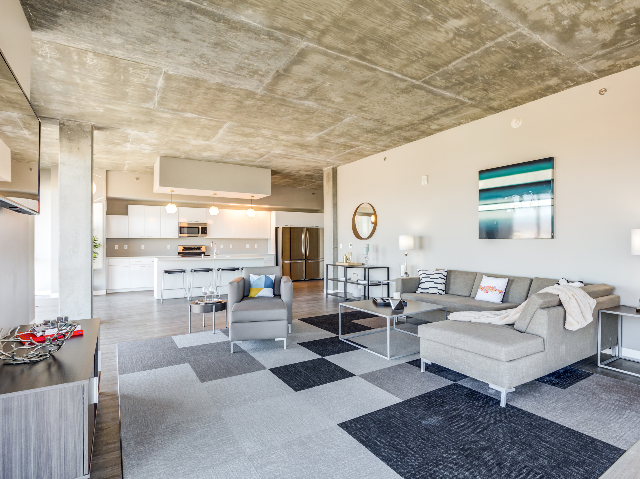 10-Foot Polished Concrete Ceilings
