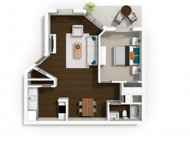 1 3 Bed Apartments Check Availability La Salle Apartments