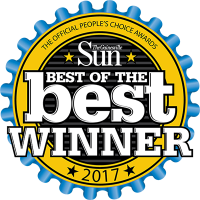 Gainesville Sun Best of the Best Winner 2017