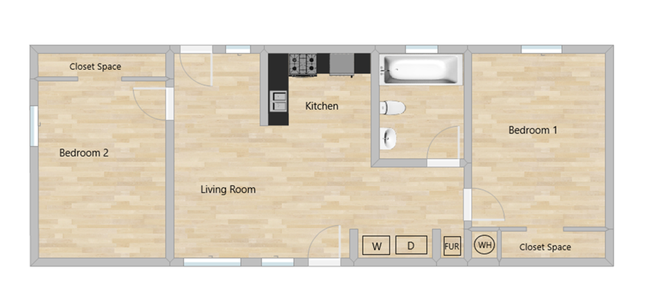 Cypress 2 Bed Apartment Barnes Mobile Home Park