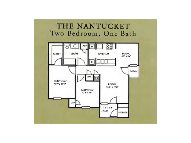 Nantucket floor plan