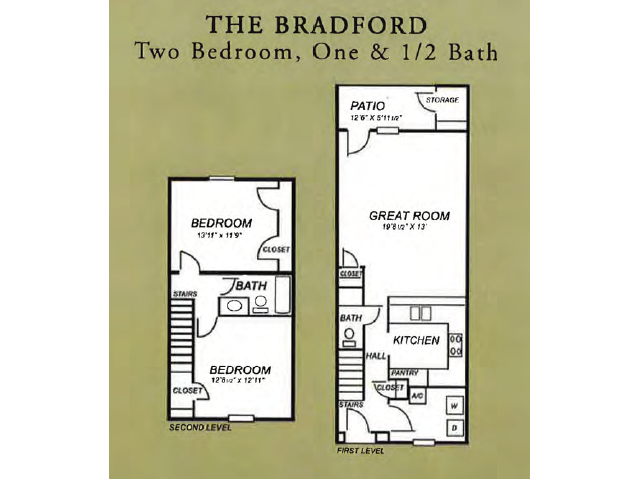 Bradford floor plan