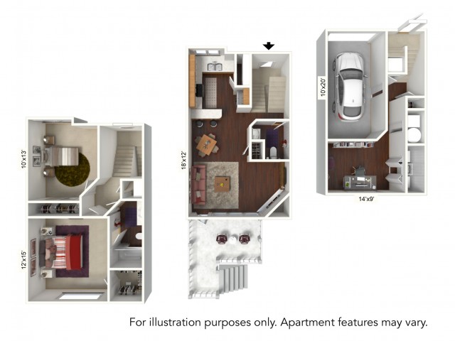 Floor Plan 7 | Windsong Place Apartments