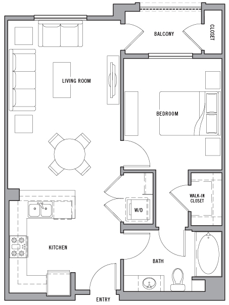 Studio - 2 Bed Apartments | Alder