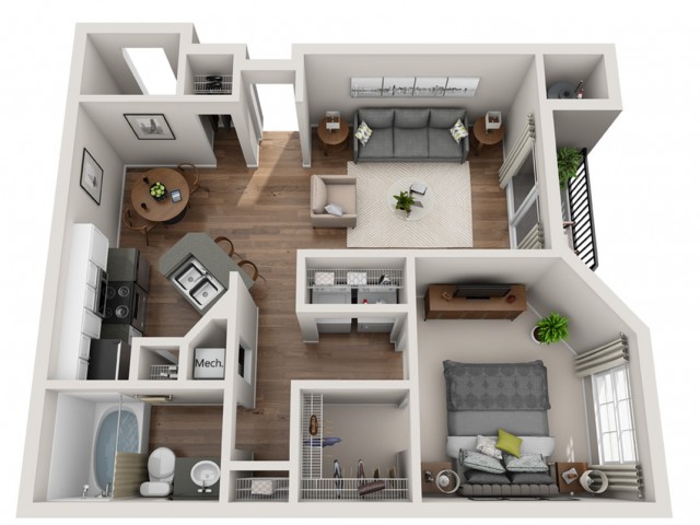 1 Bed / 1 Bath Apartment in Austin TX | Terrazzo Apartments 1 Bed / 1 Bath Apartment in Austin TX | Terrazzo Apartments