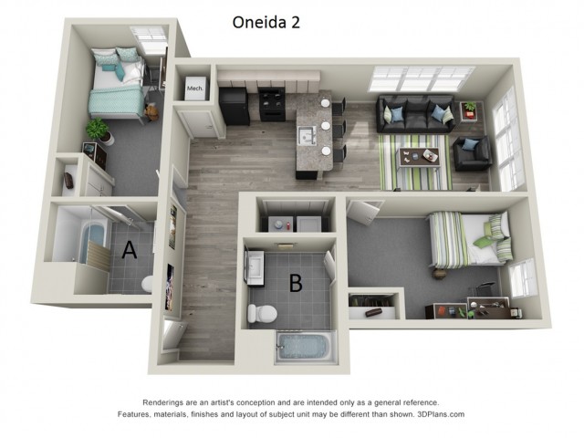 Suny Oneonta Housing Hillside Commons Student