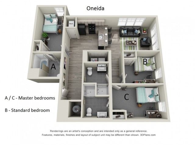 Suny Oneonta Housing Hillside Commons Student