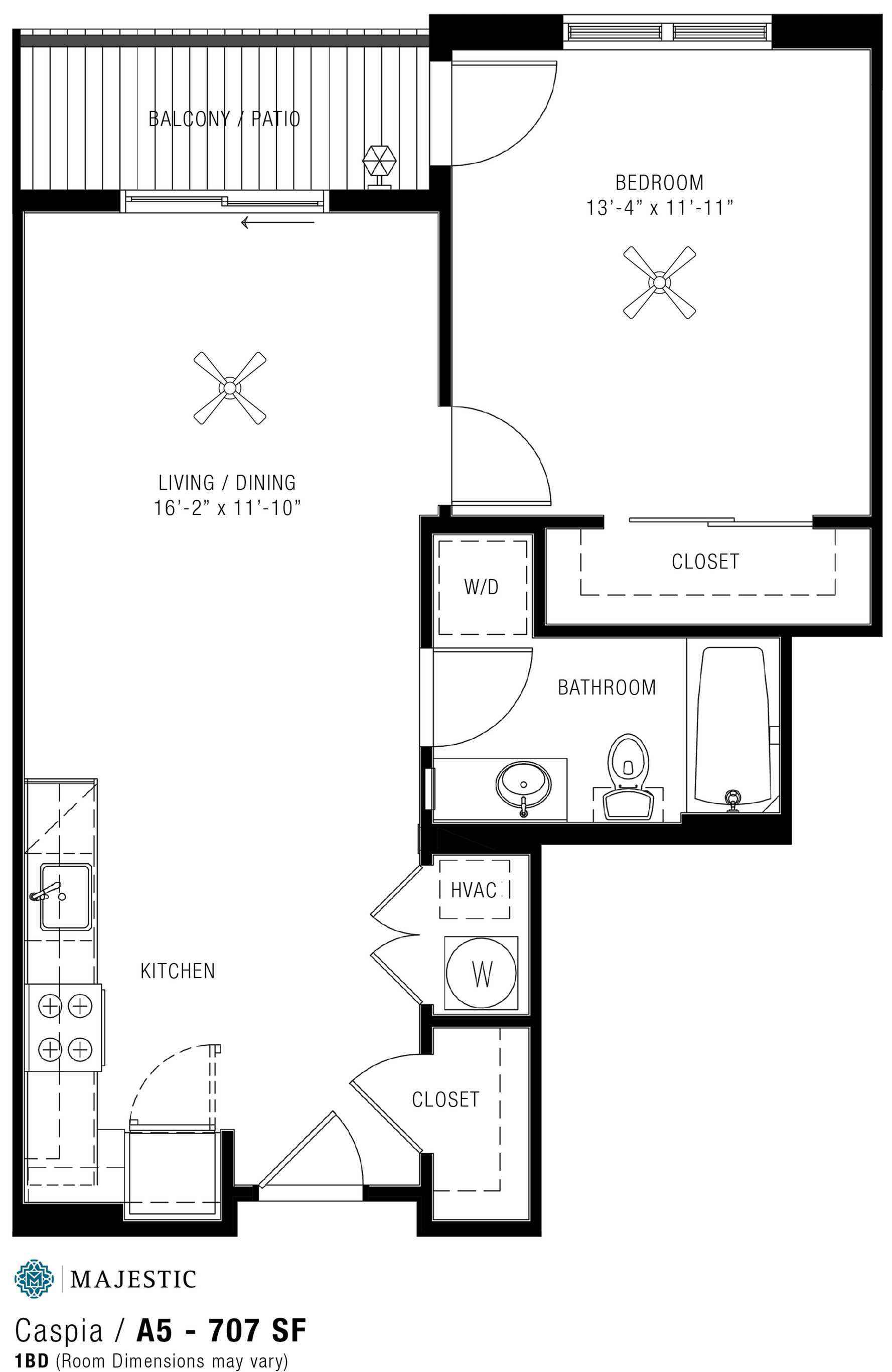 1 Bed 1 Bath Apartment In Gaithersburg Md Spectrum