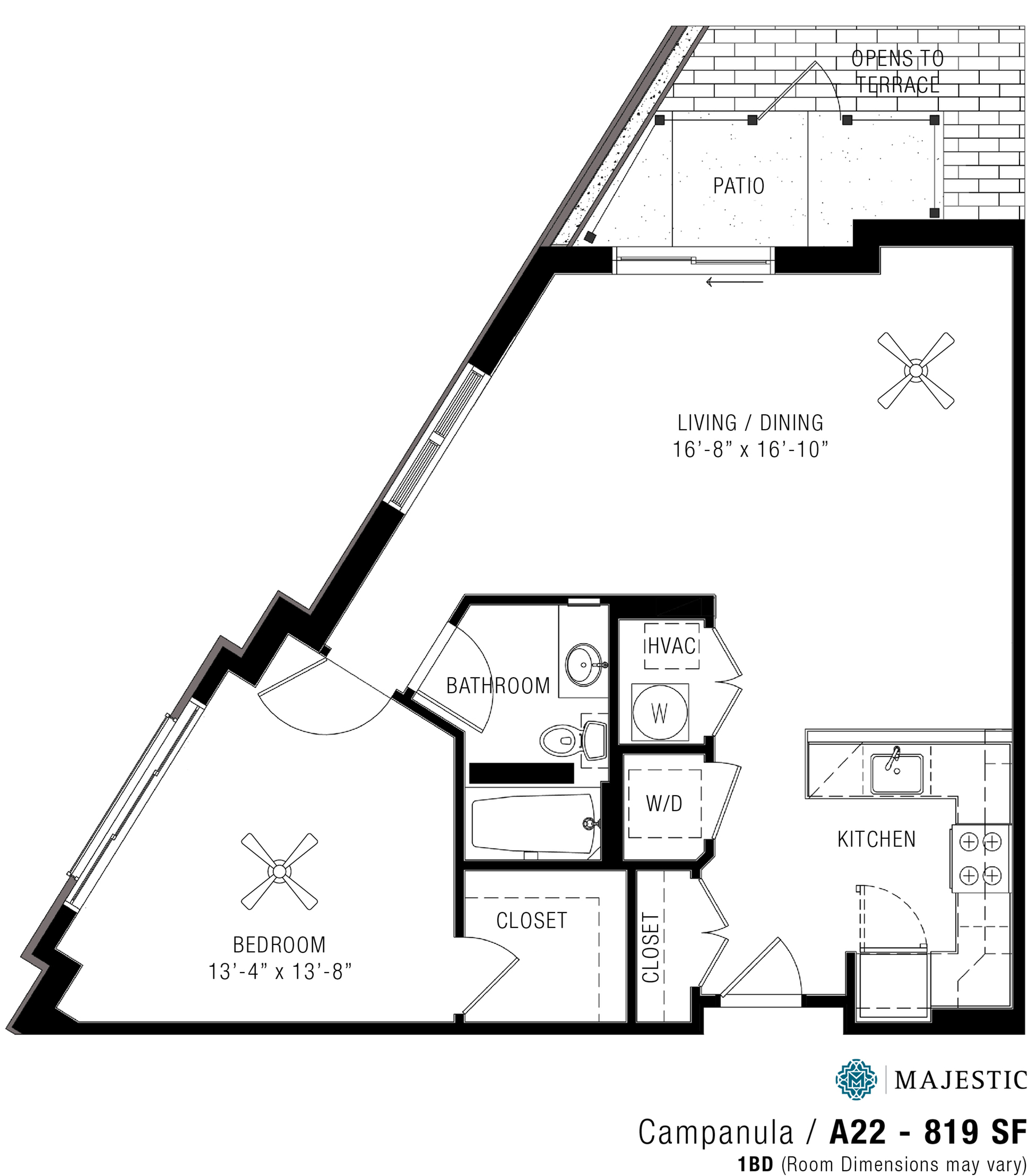 1 Bed 1 Bath Apartment In Gaithersburg Md Spectrum