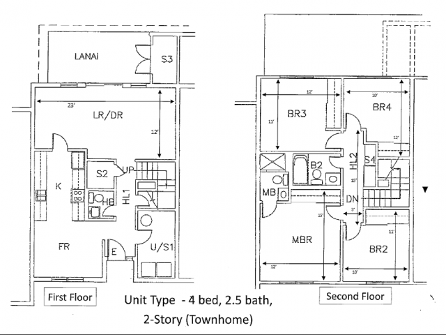 4-bedroom legacy townhome on Schofield