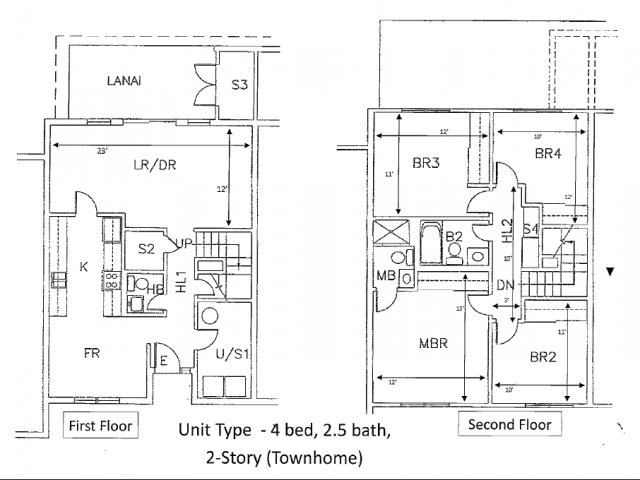 4 Bedroom Legacy Townhome Schofield 4 Bed Apartment Island