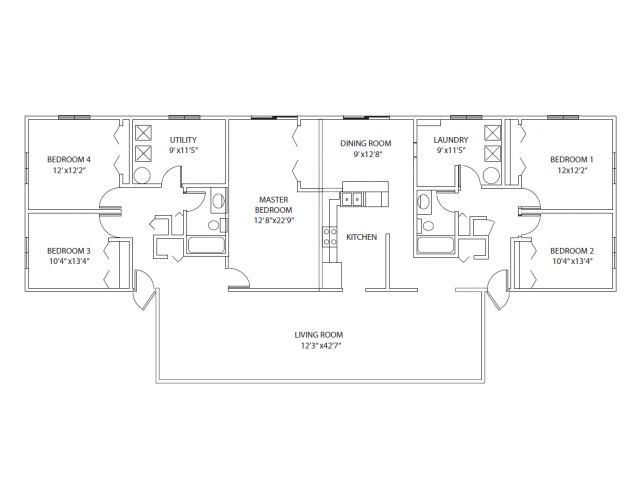 5 Bed 2 Bath Apartment In Schofield Barracks Hi Island