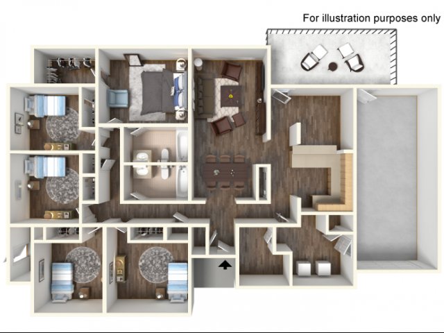 Kouma 5 bd 5 Bed Apartment Fort Hood Family Housing