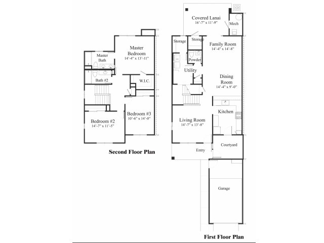 3 Bedroom Floor Plan | pearl harbor hickam housing | Hickam Communities
