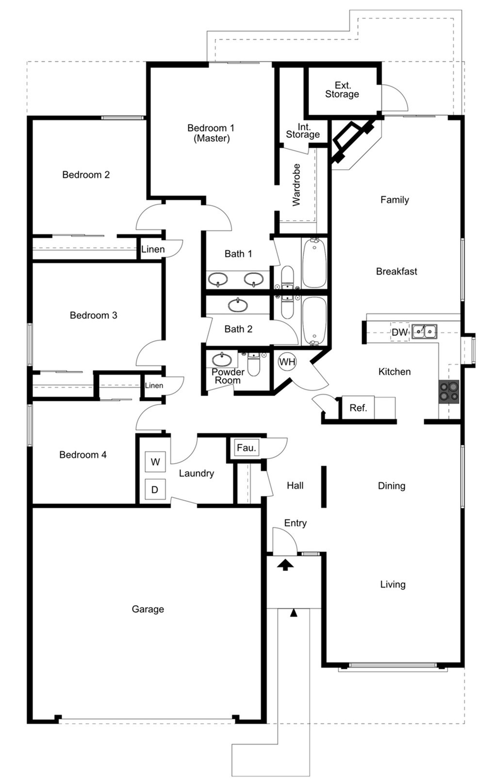 Laguna Model 4 Bed Apartment Los Angeles AFB Tierra