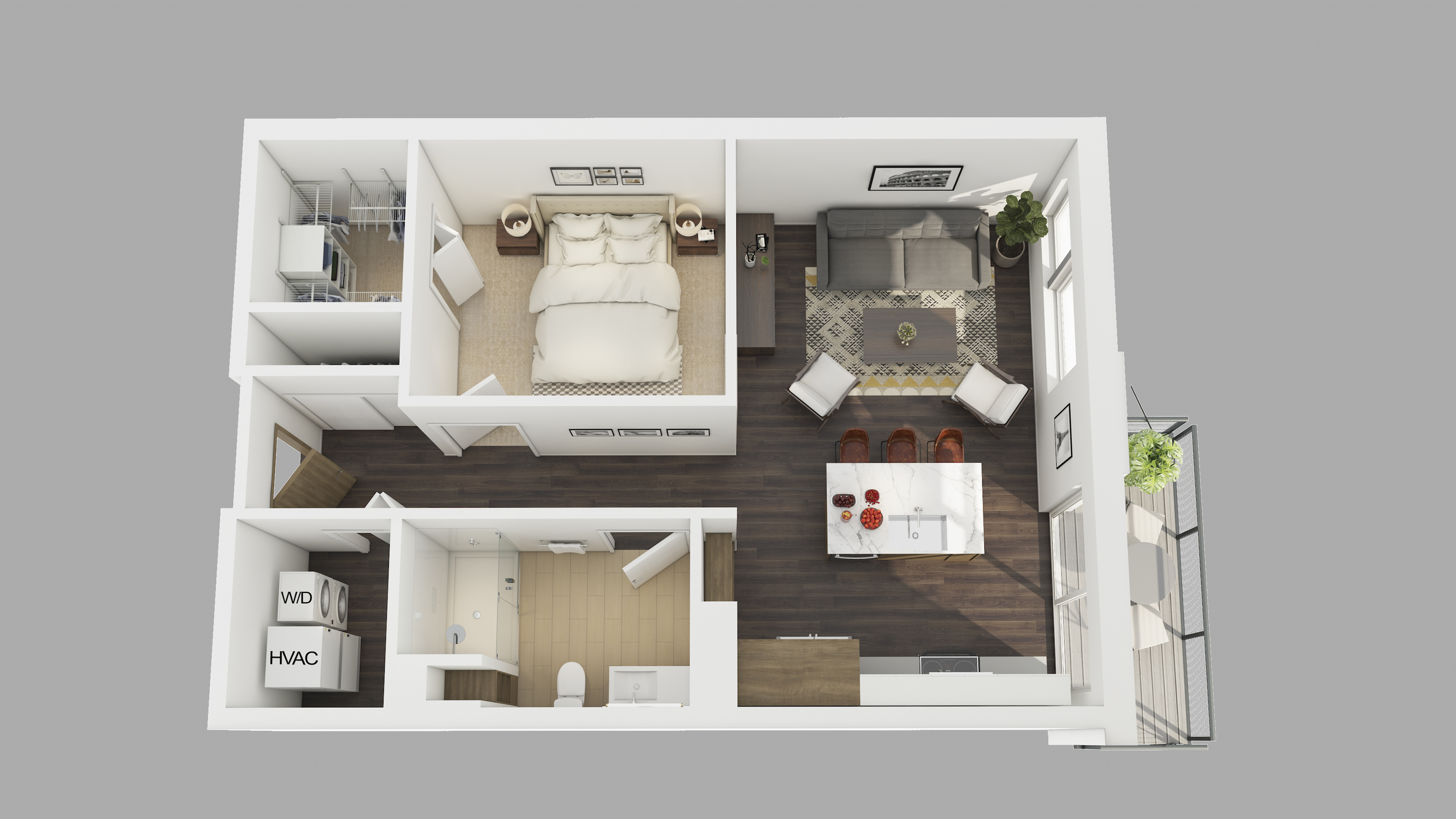 1D | 1 Bed Apartment | DoMUS Apartments