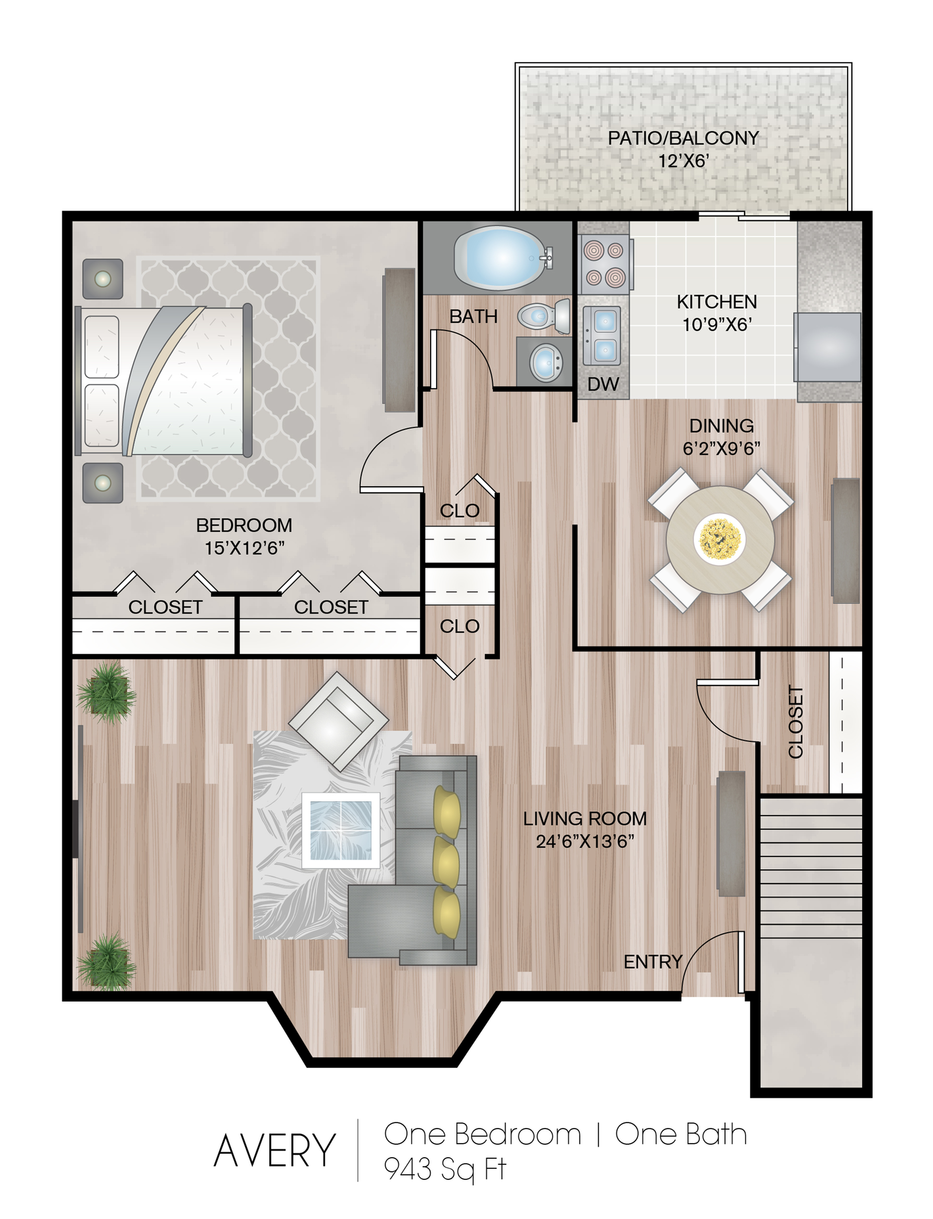 Avery 1 Bed Apartment Southpoint Apartment Homes Massapequa