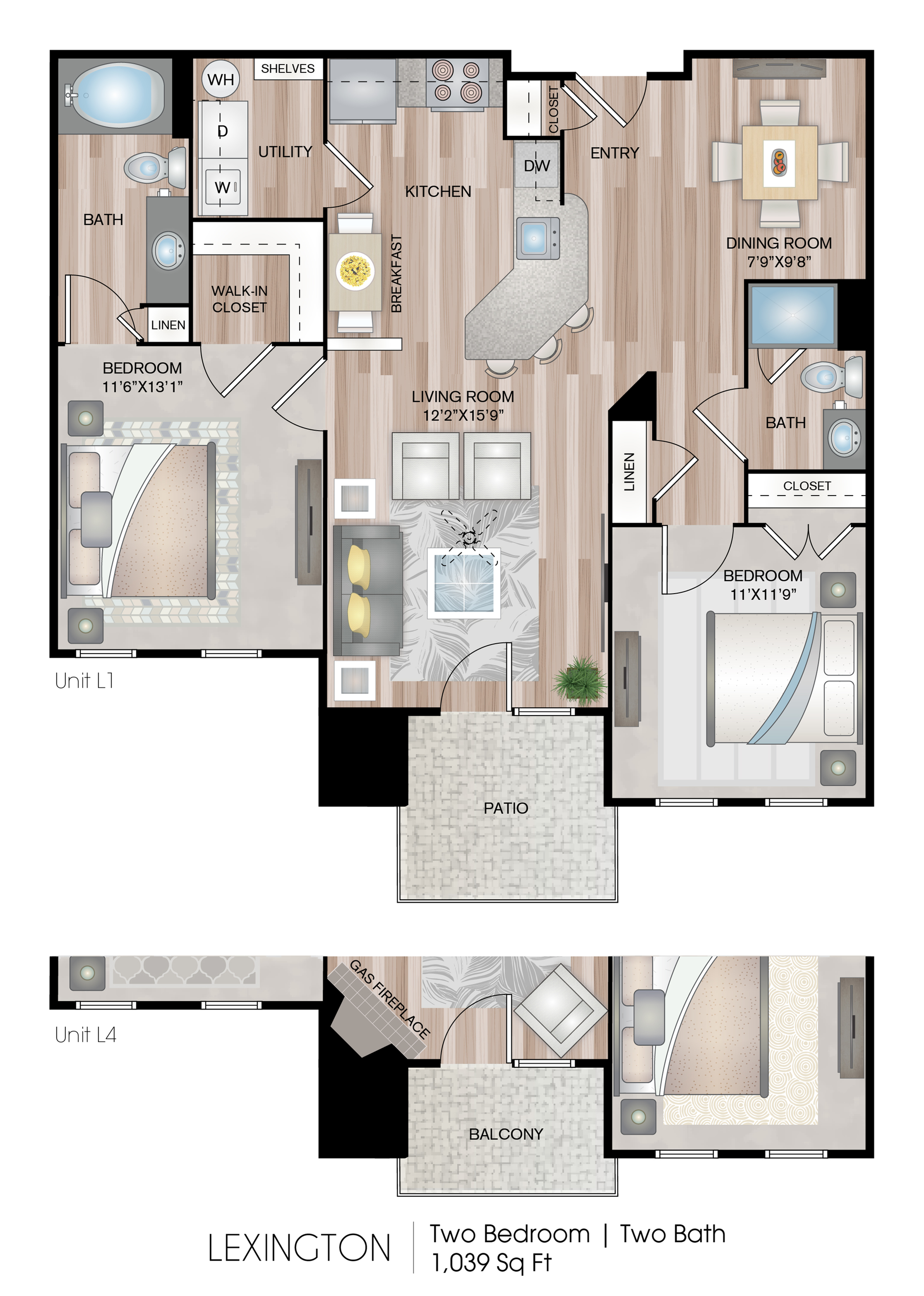 Lexington 2 Bed Apartment Belmont Station Apartments