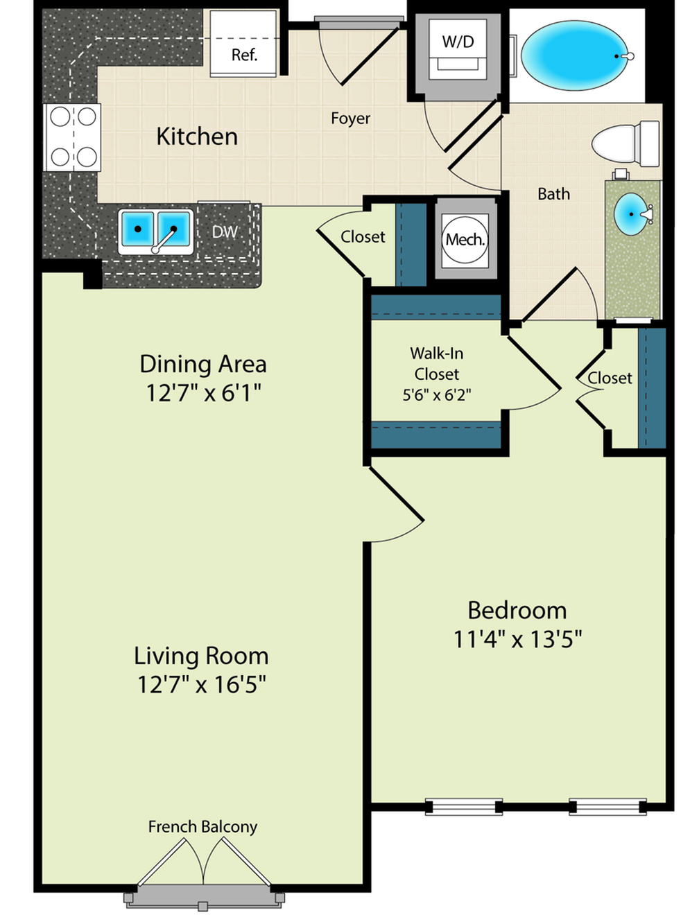 the truman 1 bed apartment inigo s crossing
