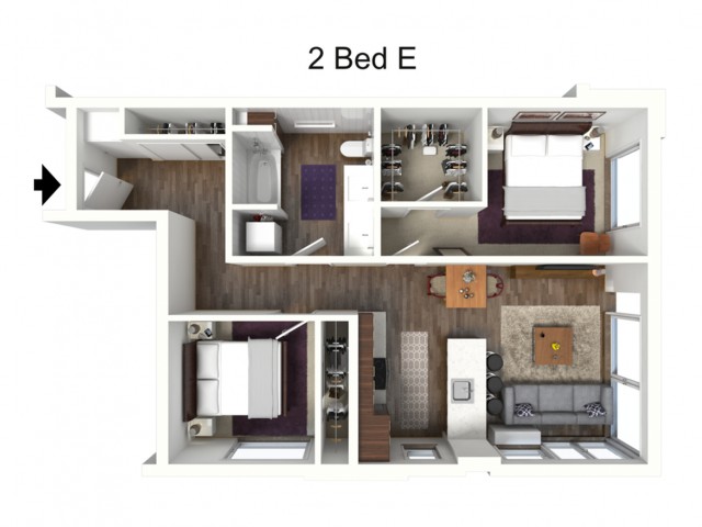 Two Bedroom E