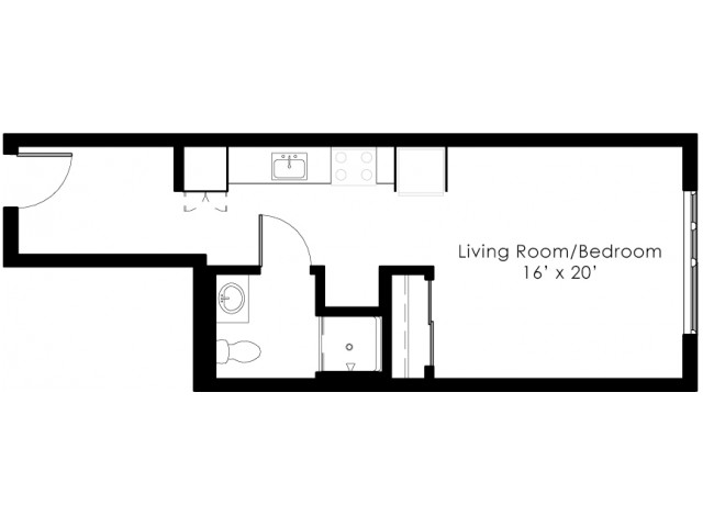 floor plan with dimensions