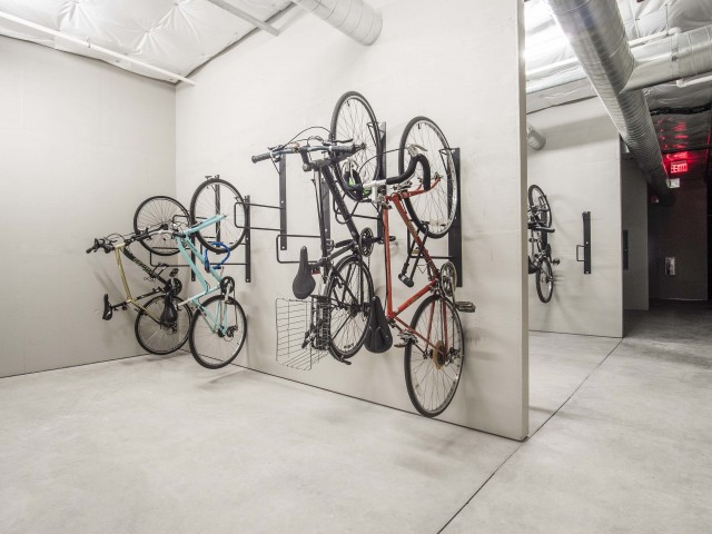 Apartments in Portland bike storage