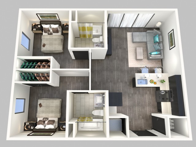 1 2 Bed Apartments 800 South Modern 800 South Modern Apartments