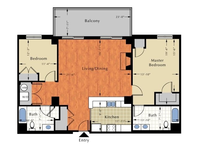 Floor Plans 2 Bedroom Apts In Lowell Ma Grandview