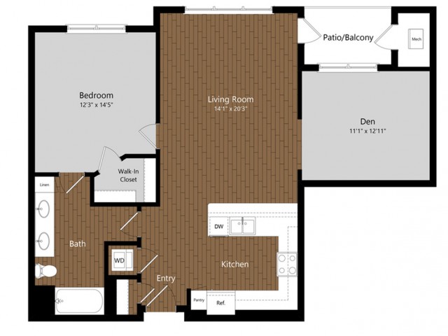 Floor Plans Pricing 1 2 Bedroom Apartments North Andover