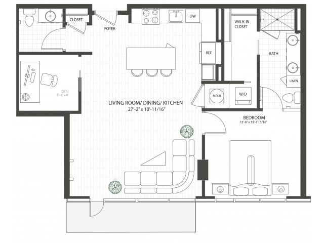 Studio 2 Bed Apartments Check Availability Two Light Luxury Apartments