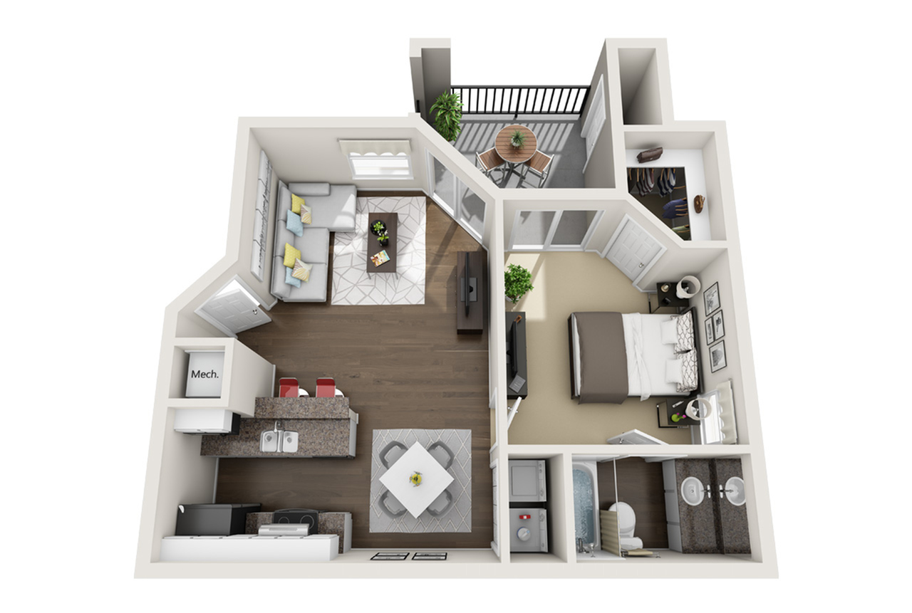 Two Bedroom Apartment Nalcrest Apartment Floor Plans : NALC's Place in