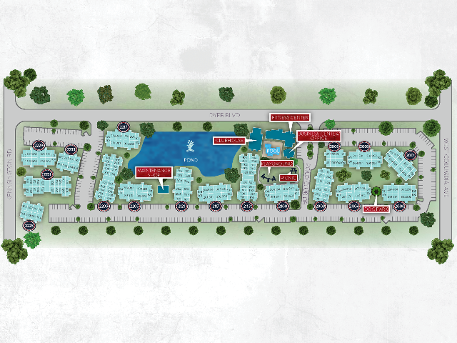 Laguna Place Site Map