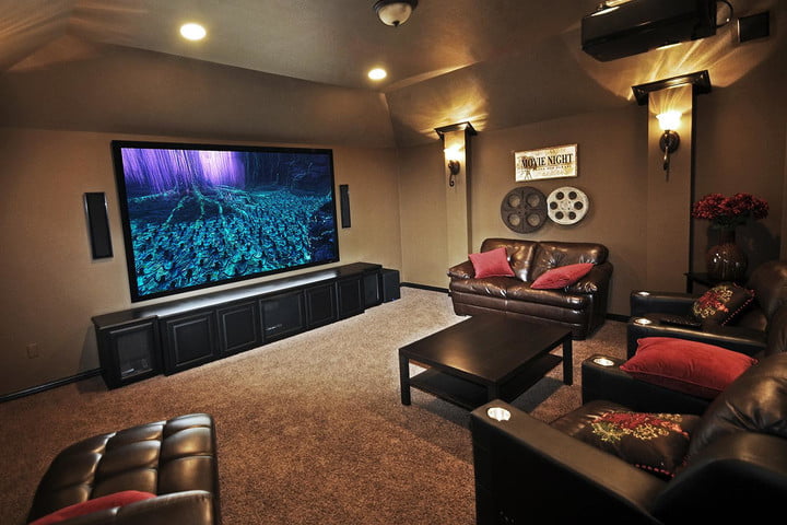 Home Theater Without A Dedicated Room, Living Room Home Theater