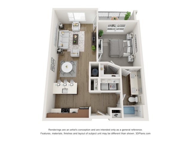 A2 Floor Plan | The Donovan | Apartments in Lees Summit, Missouri