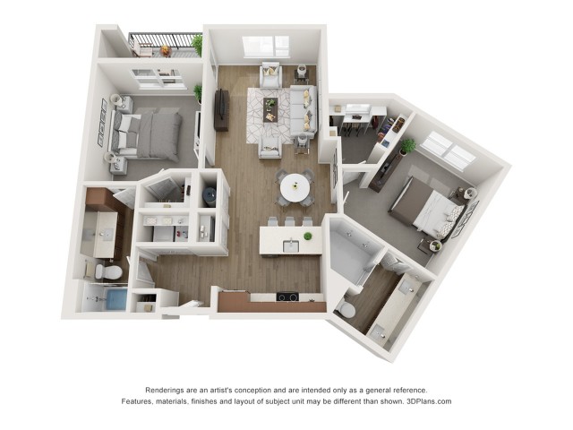 C4 Floor Plan | The Donovan | Apartments in Lees Summit, Missouri
