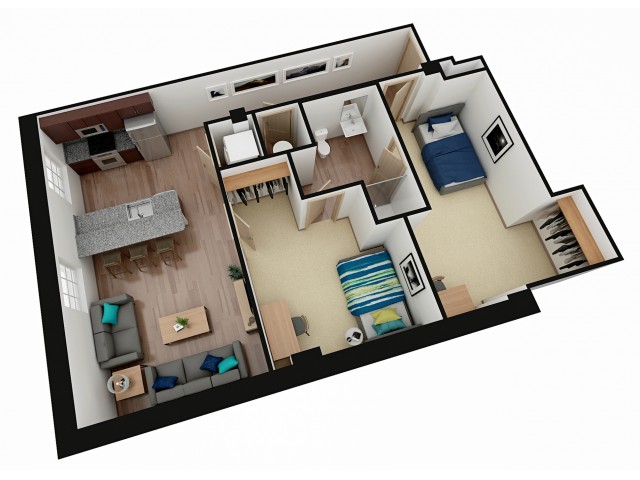 B5 Floor plan layout