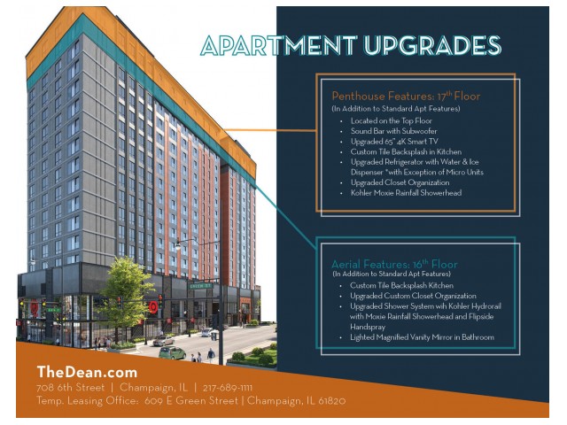 The Dean Campustown Apartment Rentals