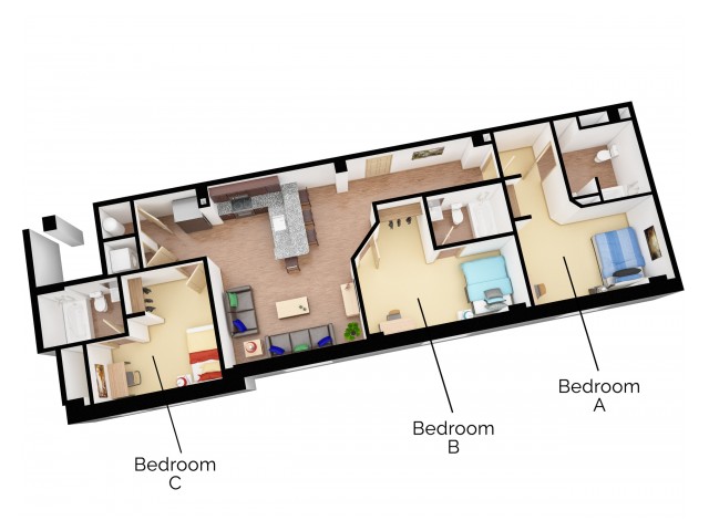 C4 Floor plan layout