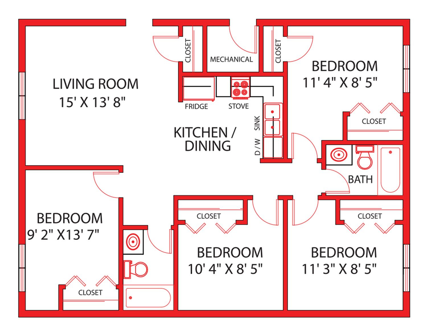 Studio 5 Bed Apartments Check Availability Highland Hills