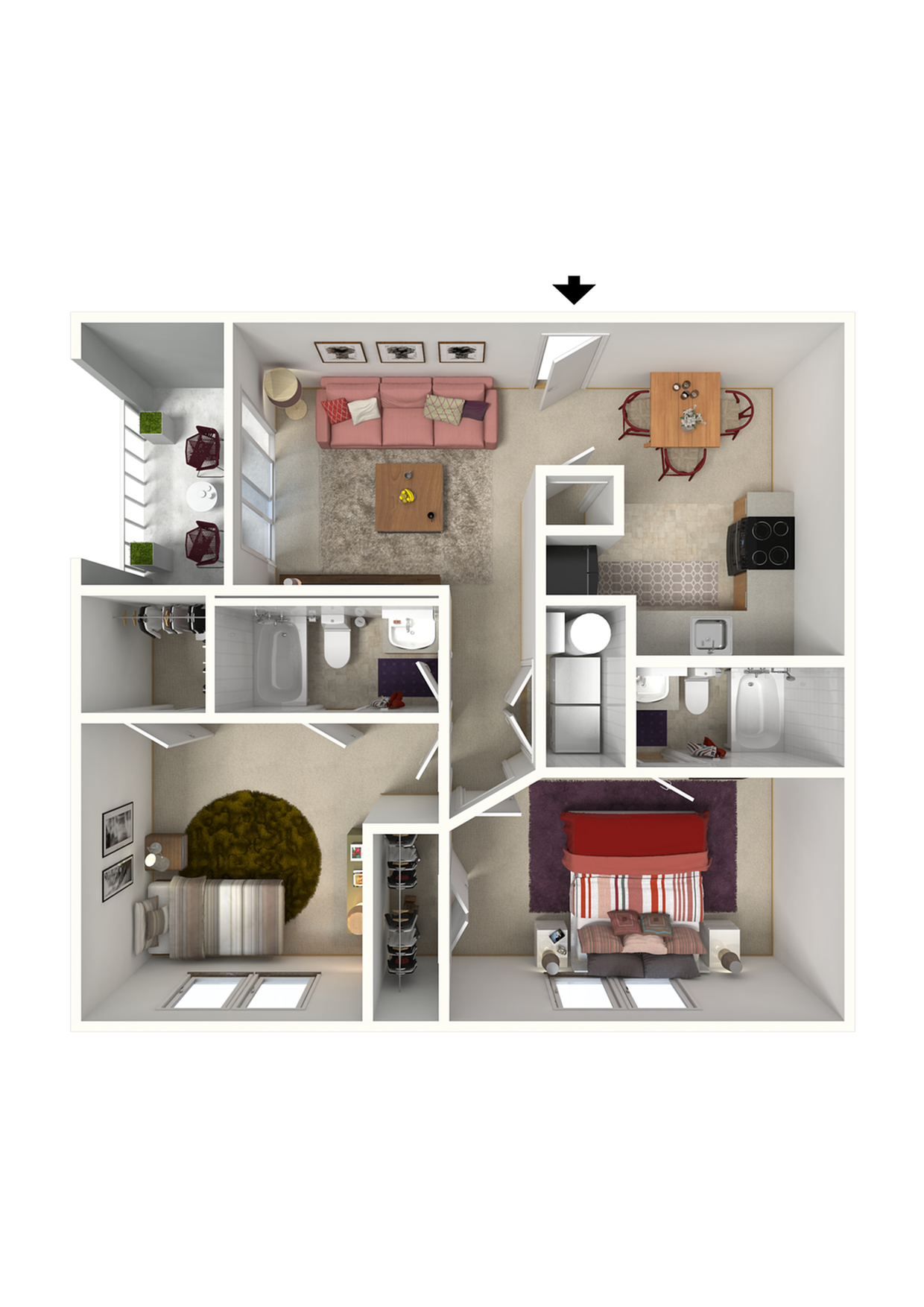 1 3 Bed Apartments Check Availability Morgan Ridge