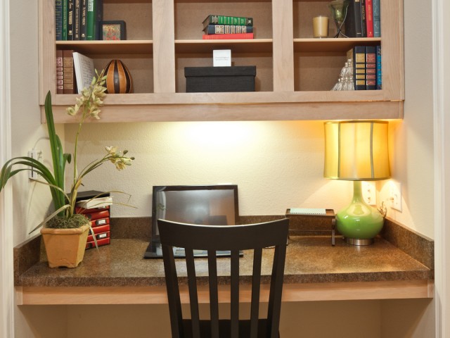 Image of Built-in Desks for HOMES OF PRAIRIE SPRINGS