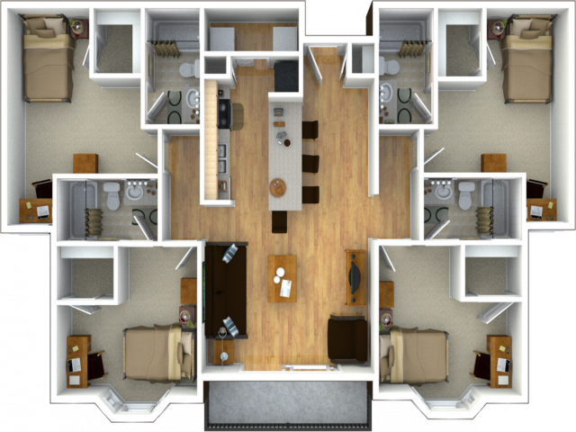 Small Apartment 4x4: Maximizing Space and Style