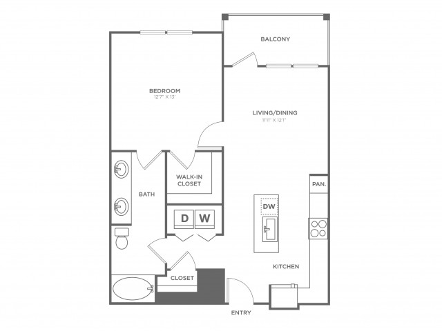 The Clark | 1 bed 1 bath | from 768 square feet